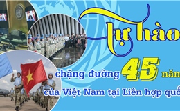 Tự hào chặng đường 45 năm của Việt Nam tại Liên hợp quốc
