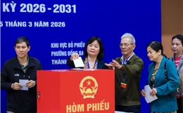 Phường có hơn 60.000 cử tri ở Hà Nội chạy thử quy trình bỏ phiếu