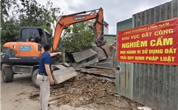 Phường của Hà Nội siết kỷ cương quản lý đất công ven sông Hồng