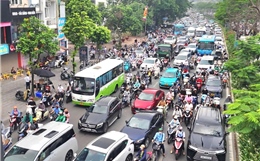 Hiện trạng &#39;vành đai&#39; chia tách xe xăng vào nội đô Hà Nội
