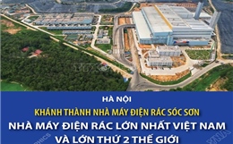 Hà Nội: Khánh thành Nhà máy điện rác Sóc Sơn