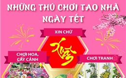 Những thú chơi tao nhã ngày Tết