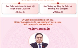 Đảng ủy Quốc hội nhiệm kỳ 2025-2030