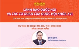 Lãnh đạo Quốc hội và các cơ quan của Quốc hội khóa XVI