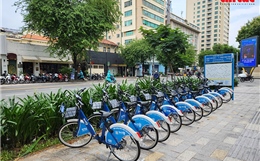 Xe đạp công cộng vẫn &#39;loay hoay&#39; tìm chỗ đứng giữa nhịp sống đô thị TP Hồ Chí Minh