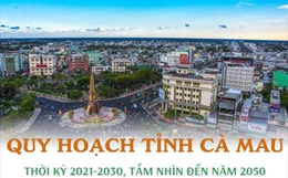 Quy hoạch tỉnh Cà Mau thời kỳ 2021-2030, tầm nhìn đến năm 2050