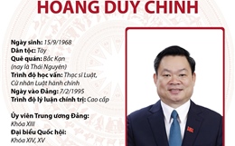Ủy viên Trung ương Đảng, Ủy viên Ủy ban Thường vụ Quốc hội khóa XV Hoàng Duy Chinh