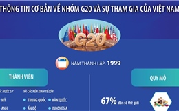 Thông tin cơ bản về nhóm G20 và sự tham gia của Việt Nam