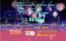 6 điểm bắn pháo hoa Tết Nguyên đán Bính Ngọ tại Đà Nẵng