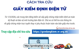 Cách tra cứu giấy chứng nhận kiểm định điện tử