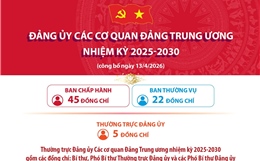 Đảng ủy Các cơ quan Đảng Trung ương nhiệm kỳ 2025-2030