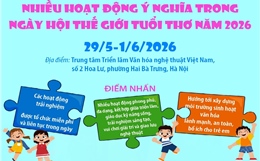 Nhiều hoạt động ý nghĩa trong Ngày hội Thế giới tuổi thơ năm 2026