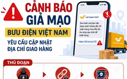 Cảnh báo giả mạo Bưu điện Việt Nam yêu cầu cập nhật địa chỉ giao hàng