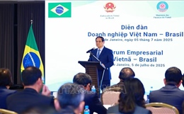 Thủ tướng Phạm Minh Chính dự Diễn đàn doanh nghiệp Việt Nam - Brazil 