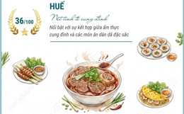 Ba đại diện của Việt Nam trong Top 100 thành phố ẩm thực ngon nhất thế giới