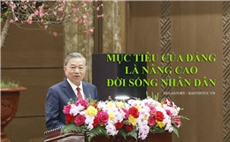 Mục tiêu của Đảng là nâng cao đời sống Nhân dân