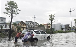 Mưa lớn gây ngập lụt diện rộng tại Quảng Ninh