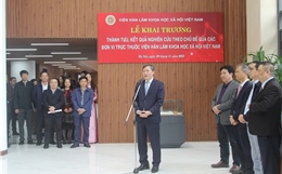 Khai trương hoạt động trưng bày thành tựu, kết quả nghiên cứu theo chuyên đề về khoa học xã hội