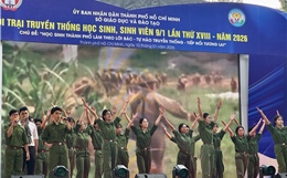 15.000 học sinh TP Hồ Chí Minh tham gia Hội trại truyền thống