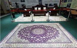 Hồi sinh nghề dệt thảm thủ công Dương Tín