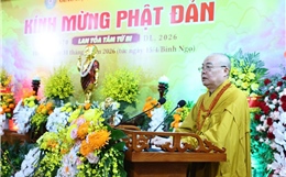 Trung ương Giáo hội Phật giáo Việt Nam trang trọng kính mừng Đại lễ Phật đản 