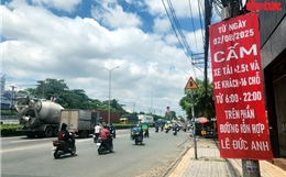 TP Hồ Chí Minh: Cấm xe tải và xe khách dừng, đỗ trên đường Đỗ Mười, Lê Đức Anh từ ngày 2/8