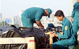 TP Hồ Chí Minh: Cận cảnh dàn pháo hoa hơn 2.500 quả chờ khai hỏa chào năm mới 2026