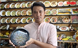 Chàng trai TP Hồ Chí Minh bền bỉ theo đuổi nghệ thuật tranh cá 3D