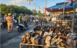 TP Hồ Chí Minh quyết liệt xử lý tình trạng lấn chiếm vỉa hè, lòng đường