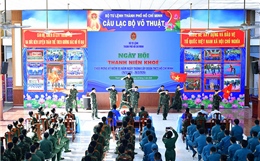 Sôi nổi Ngày hội ‘Thanh niên khỏe’ lực lượng vũ trang TP Hồ Chí Minh