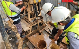 TP Hồ Chí Minh đẩy nhanh khoan khảo sát địa chất tuyến metro số 2