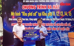 TP Hồ Chí Minh ra mắt mô hình 'Khu phố số' tại phường Bình Hưng Hòa