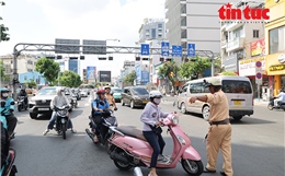 TP Hồ Chí Minh: Phân luồng trước khi áp dụng đường 3 chiều trên đường Cộng Hòa