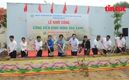 TP Hồ Chí Minh: Khởi công xây dựng công viên Bình Hưng Hòa Xanh