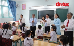 TP Hồ Chí Minh phát động cao điểm hoàn thành 1.000 phòng học trước năm học mới
