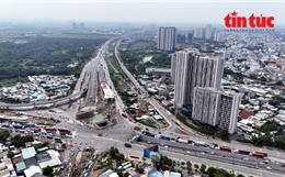 Toàn cảnh nút giao hơn 3.400 tỷ đồng ở TP Hồ Chí Minh đạt 80% tiến độ
