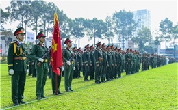Chiến sĩ mới TP Hồ Chí Minh tuyên thệ nhận nhiệm vụ