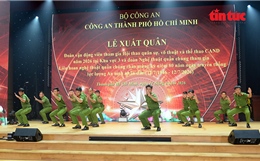 Công an TP Hồ Chí Minh xuất quân tham gia hội thao và liên hoan nghệ thuật toàn lực lượng