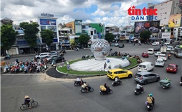 TP Hồ Chí Minh: Vòng xoay Lăng Cha Cả khoác diện mạo mới với biểu tượng chim Lạc