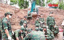 TP Hồ Chí Minh: Phát hiện, quy tập thêm 14 bộ hài cốt liệt sĩ tại Công viên Lê Thị Riêng