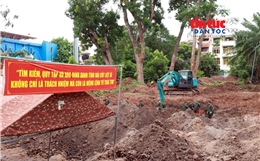 Xuyên lễ tìm kiếm hài cốt liệt sĩ tại Công viên Lê Thị Riêng
