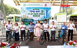 Đi xe buýt miễn phí, hành khách trúng xe đạp trợ lực điện, voucher 3 triệu đồng