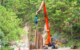 Đẩy nhanh khắc phục sạt lở, quyết tâm thông tuyến đèo Prenn trong ngày 25/11