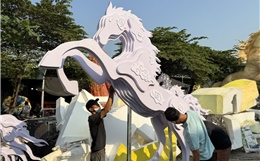 TP Hồ Chí Minh: Lộ diện các linh vật ngựa cho Đường hoa Nguyễn Huệ