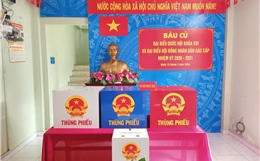 Không khí bầu cử rộn ràng từ hẻm nhỏ đến chung cư ở TP Hồ Chí Minh