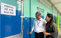 TP Hồ Chí Minh: Kiểm tra công tác thi lớp 10, hỗ trợ tối đa thí sinh đặc biệt