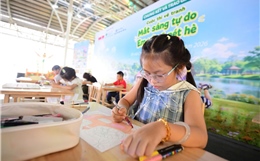 TP Hồ Chí Minh: Gần 3.000 bức tranh lan tỏa thông điệp bảo vệ đôi mắt trẻ em