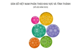 Dân số Việt Nam phân theo khu vực và tỉnh thành