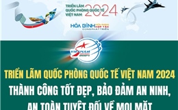 Triển lãm Quốc phòng quốc tế Việt Nam 2024 thành công tốt đẹp