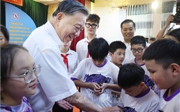 Tổng Bí thư Tô Lâm thăm hai trường học chuyên biệt tại Hà Nội
